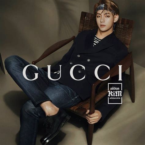 taehyung gucci model|bts Gucci accessories.